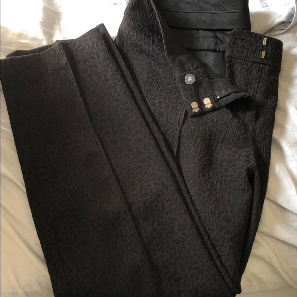 Ann Taylor Patterned Slacks (Size 14P)